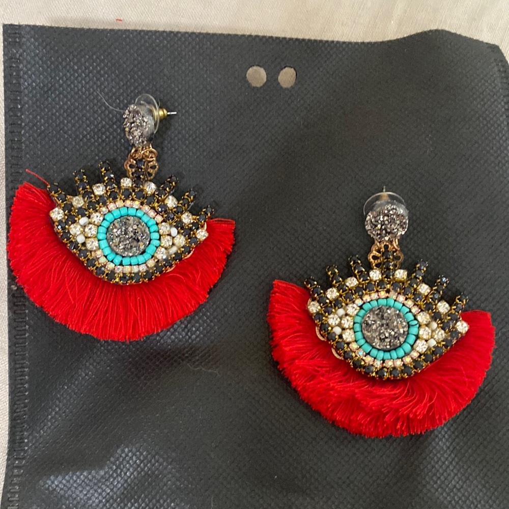 Party Eye Earrings